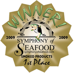 2009 Symphony of Seafood’s Smoked Product 1st Place Winner