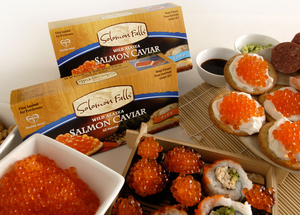Wild Alaskan Salmon Caviar Sampler – Out of Stock — Solomon Falls